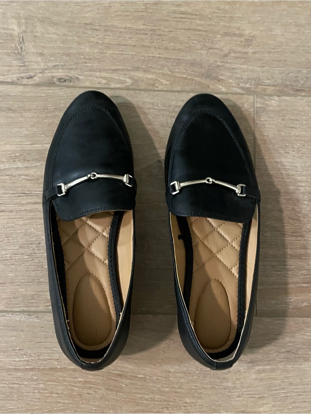 Women’s Rachel Zoe Black Loafers with Accent - Size 8M